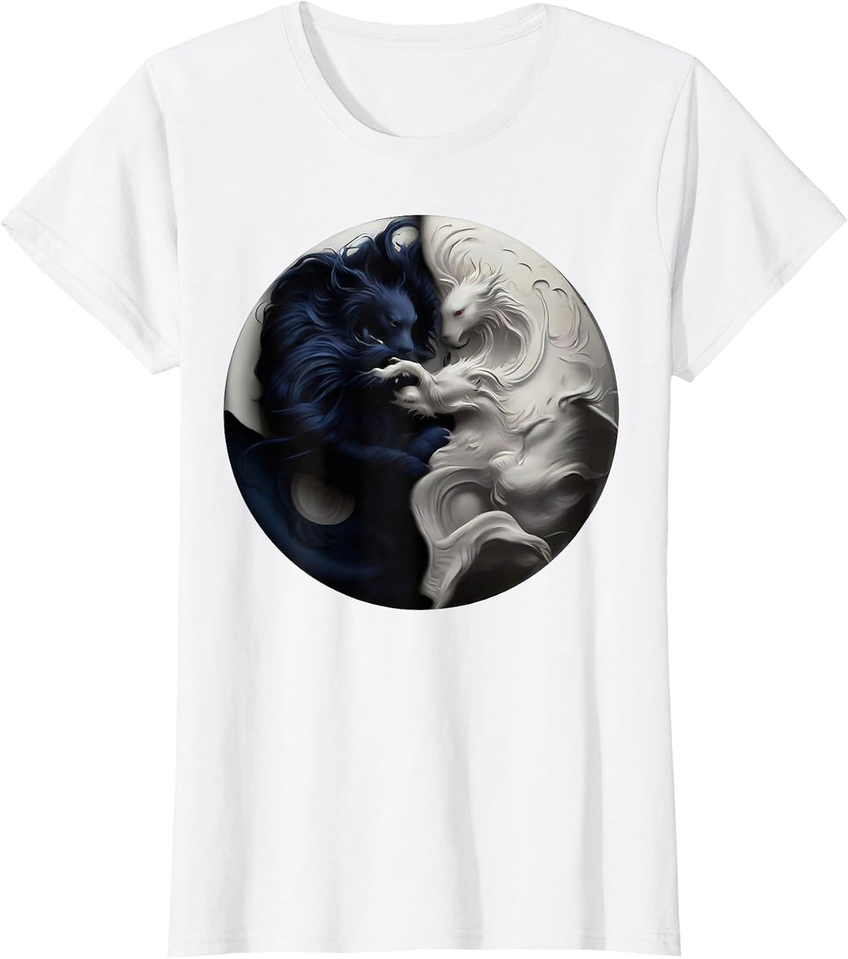 Yin Yang T-Shirt - White