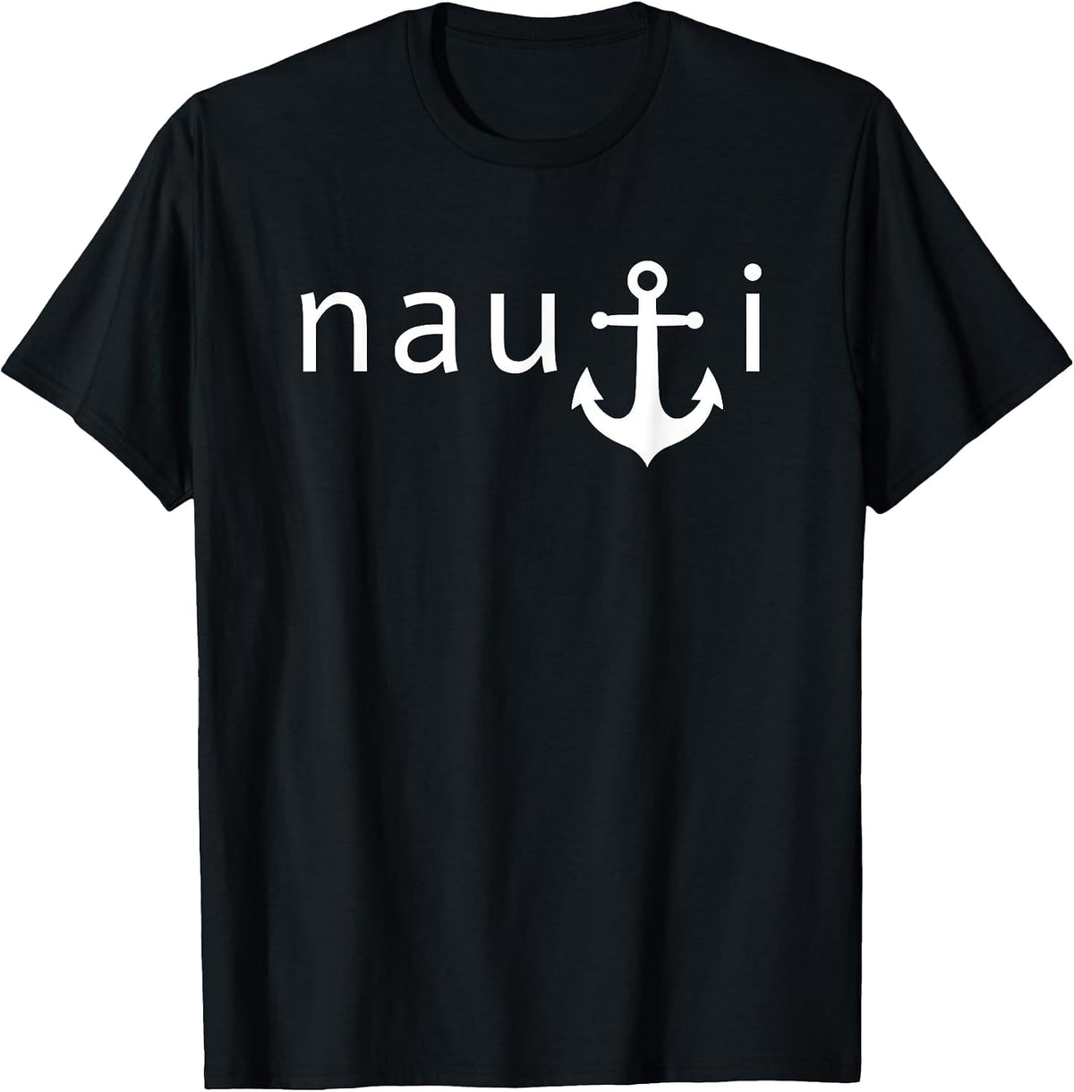 Funny Nautical Sailor Navy T-Shirt - Black