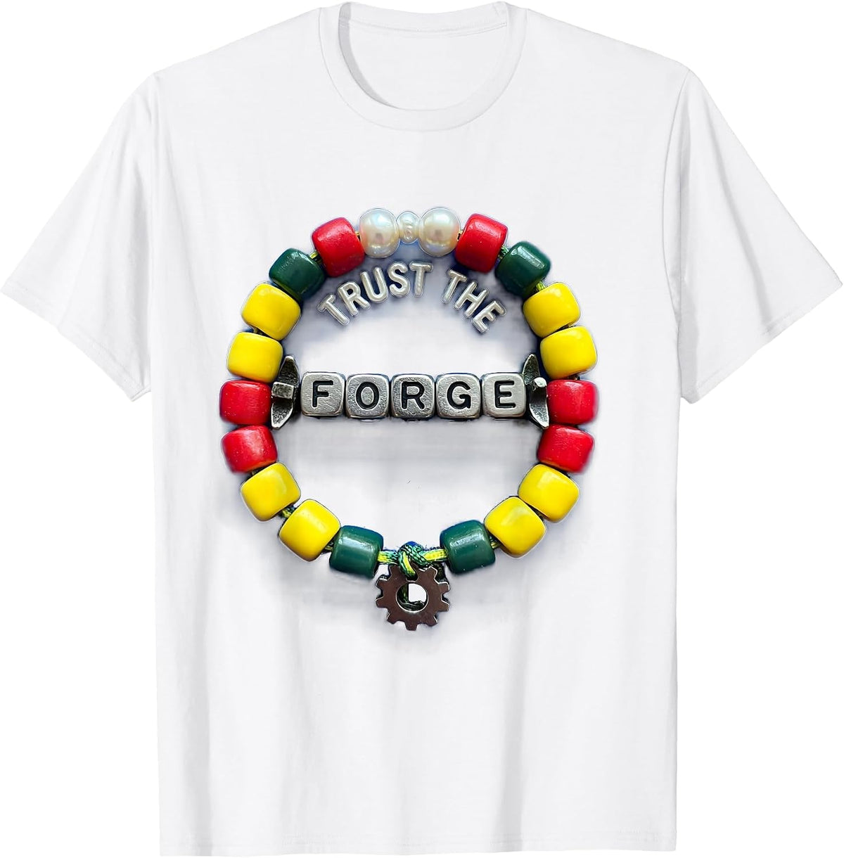 Men's Trust the Forge Valley Forge Automotive Design T-Shirt - White