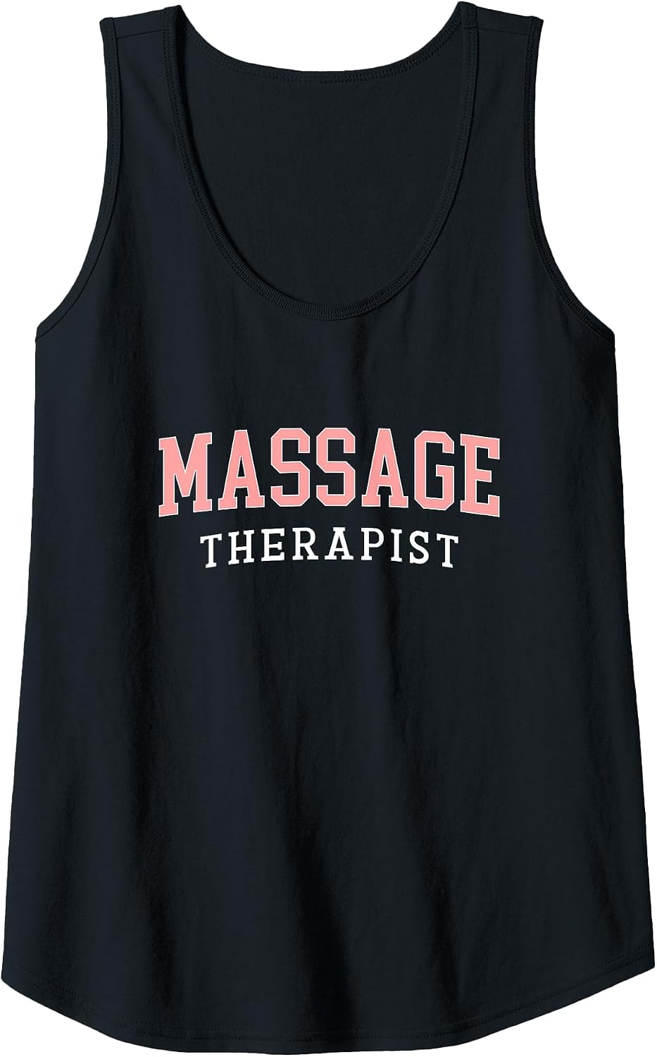Massage Therapist LMT Licensed Massage Therapist Tank Top - Black