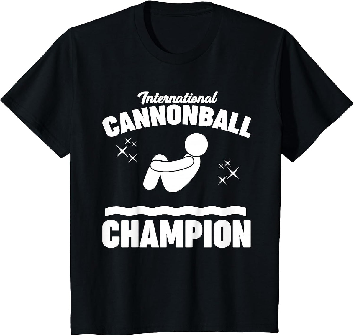 International Cannonball Champion T-Shirt - Black