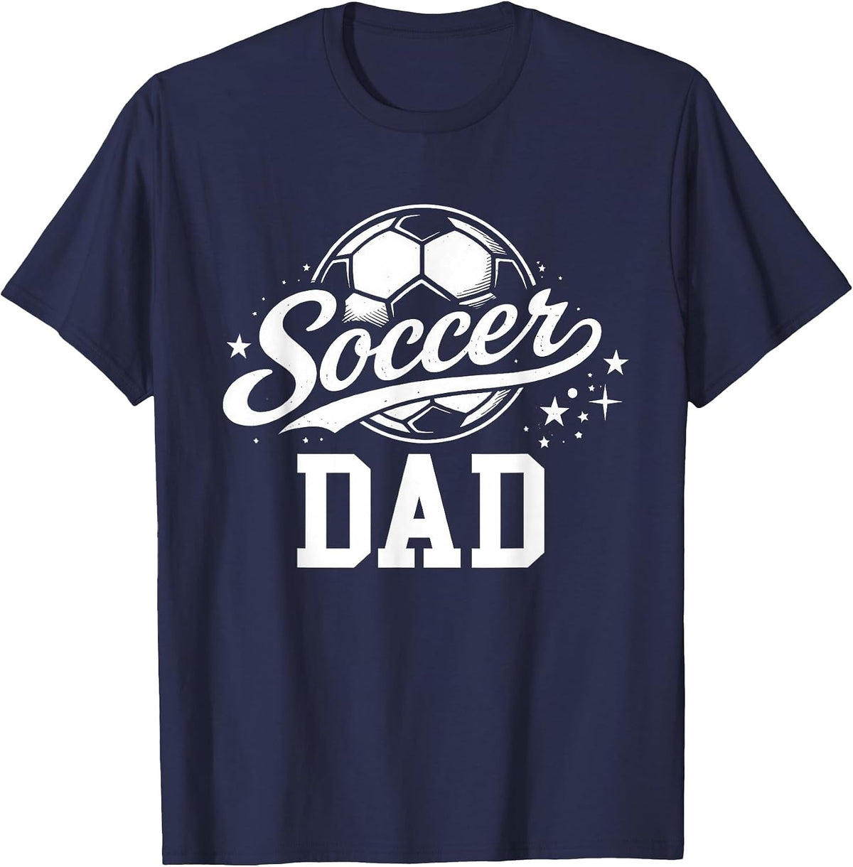 Soccer Dad Vintage T-Shirt - Navy Blue