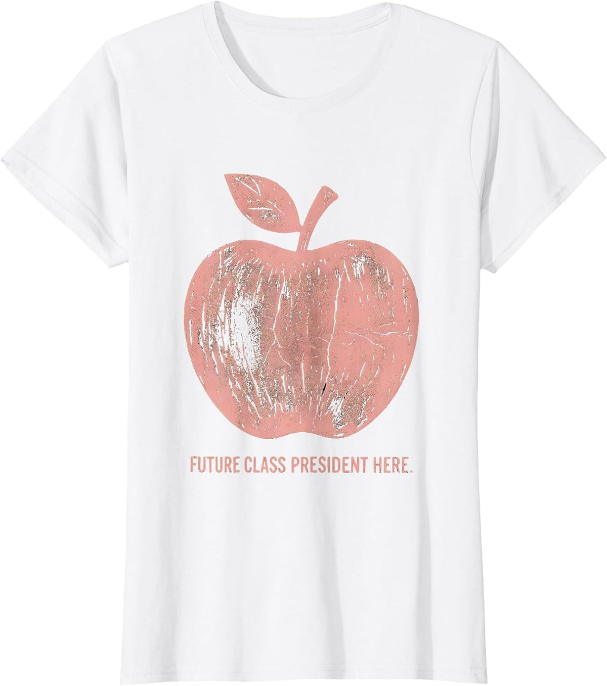 Future Class President First Day of Preschool T-Shirt - White