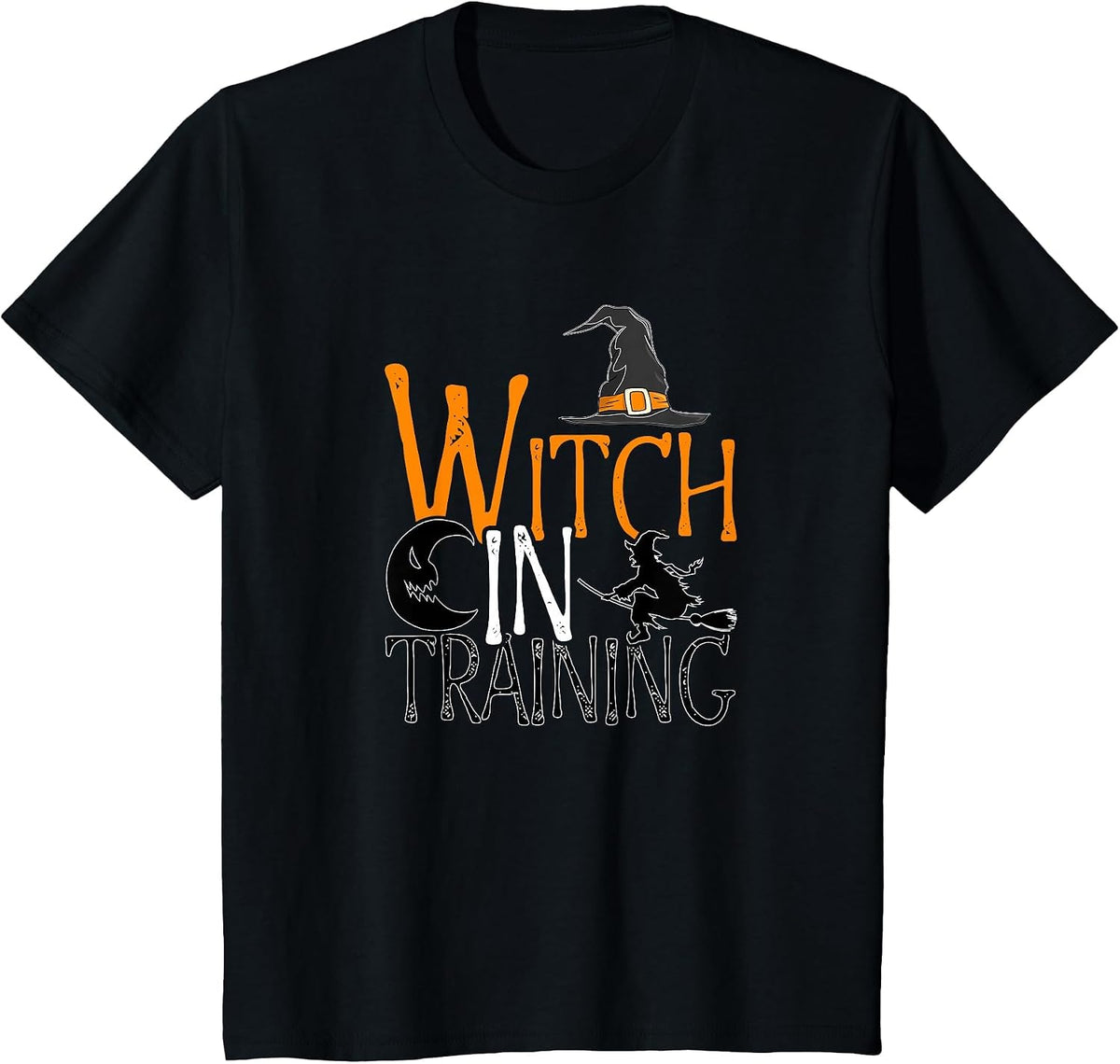 Witch in Training - Magic Lover Halloween Season Witch T-Shirt - Black