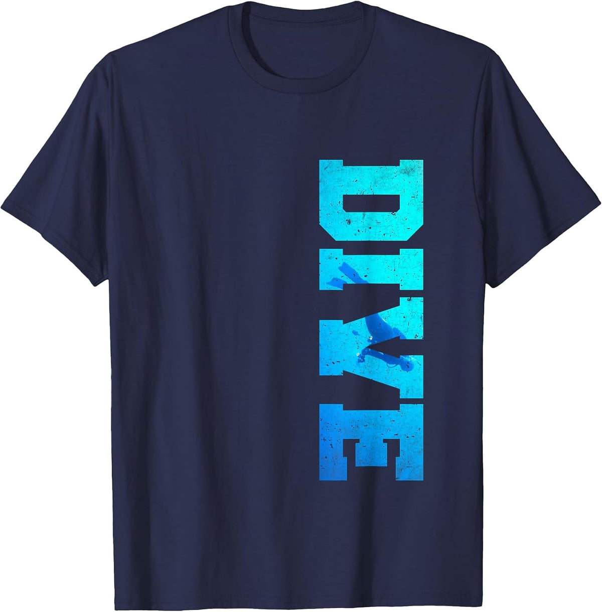 Scuba Diving Crew Ocean Instructor Mens & Womens Scuba Diver T-Shirt - Navy Blue