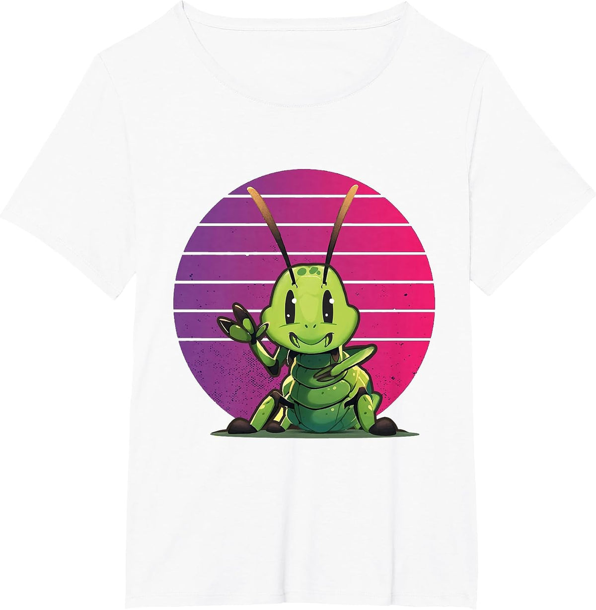 Peace Love Cricket Insects Hand Insect Nature T-Shirt - White