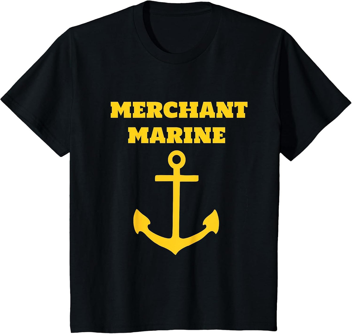 Merchant Marine T-Shirt - Black