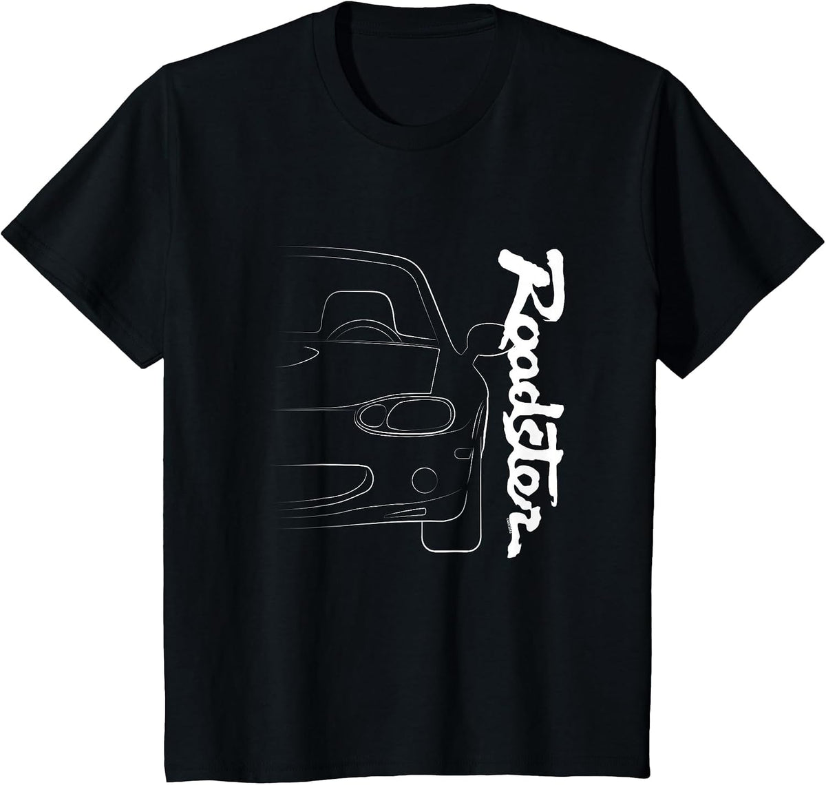 Car Guy Convertible Roadster Lover T-Shirt - NB T-Shirt - Black