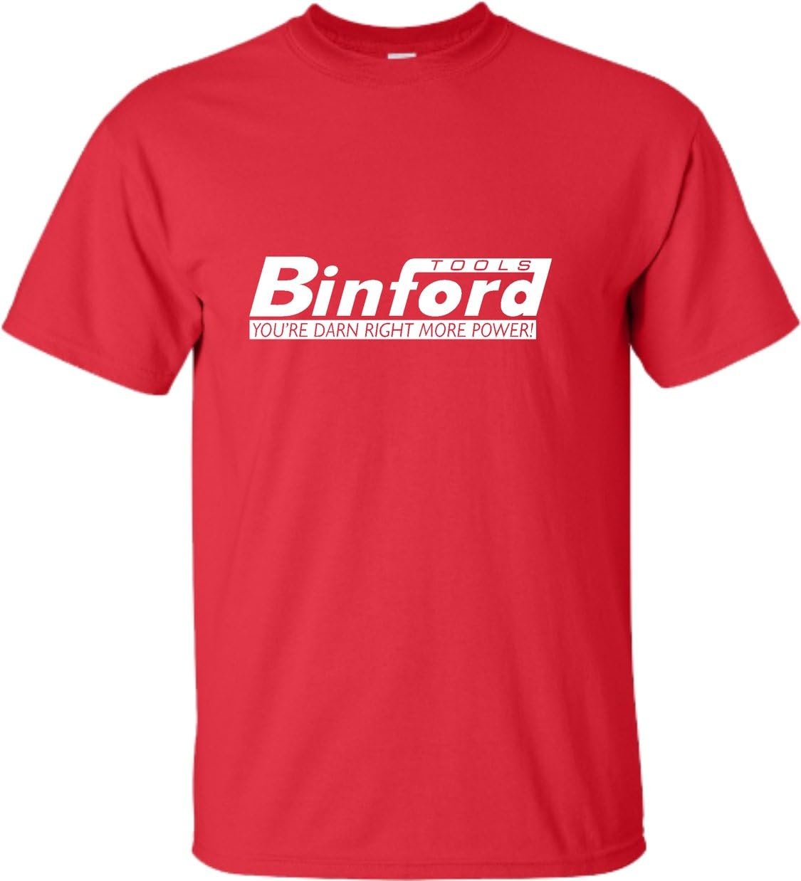 Go All Out Adult Binford Tools T-Shirt - Red