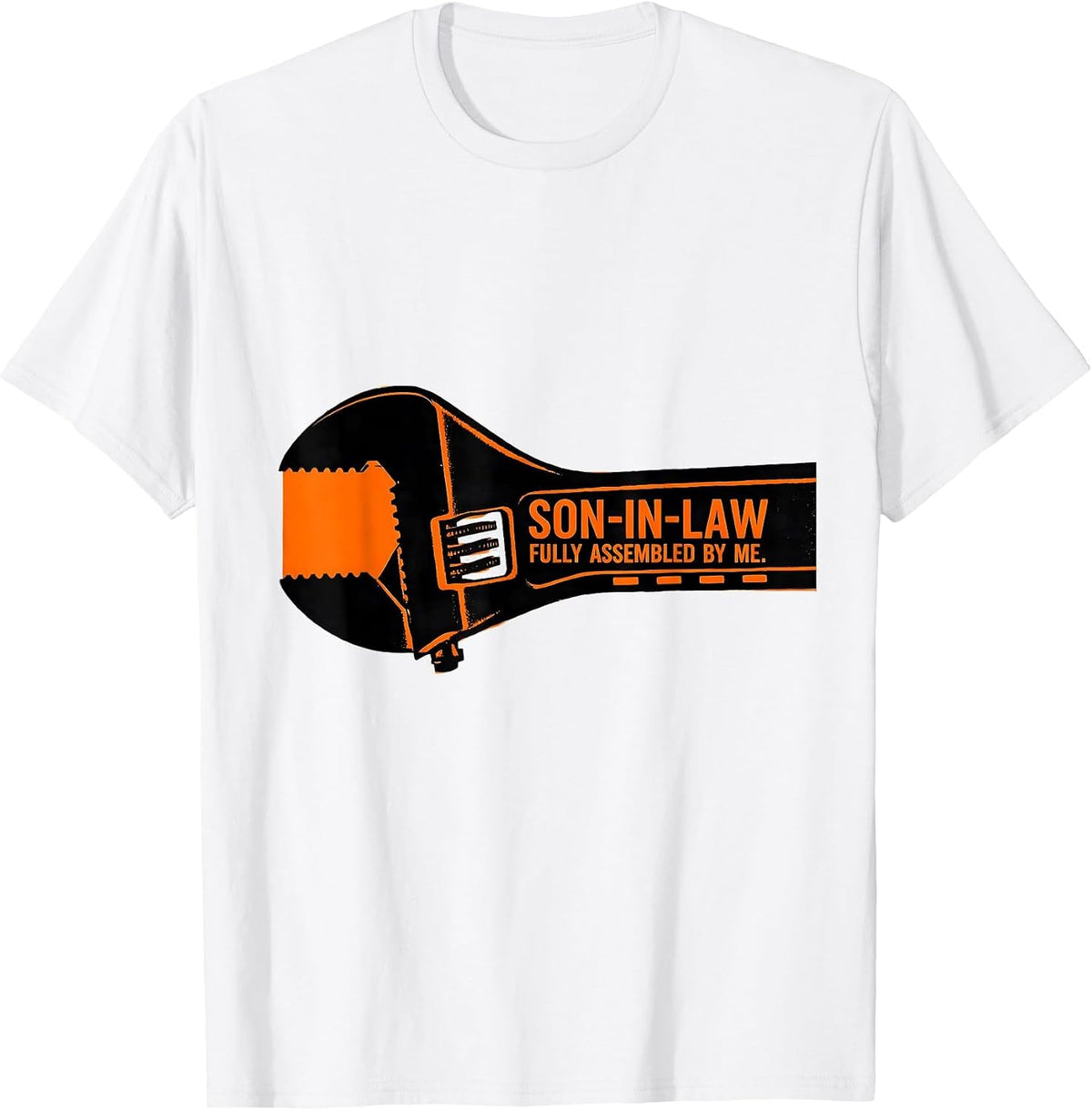 Men's Son-In-Law Fully Assembled By Me Funny Family Role Gift T-Shirt - White