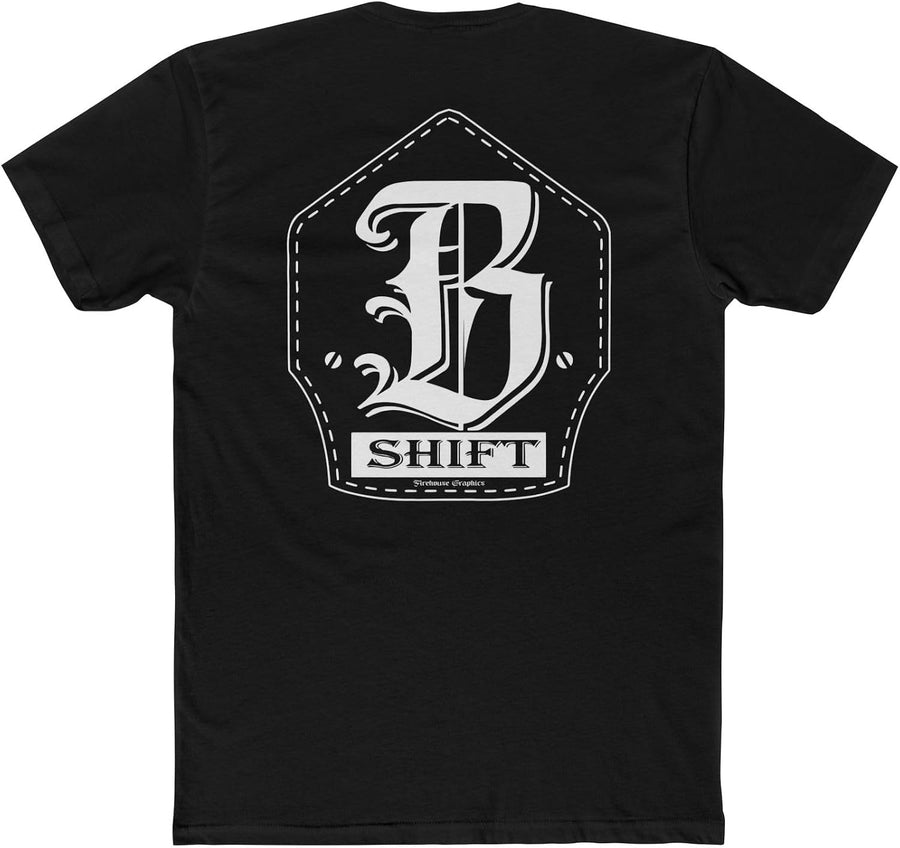B-Shift Crew Tee — Firefighter Crew T-Shirt - Solid Black