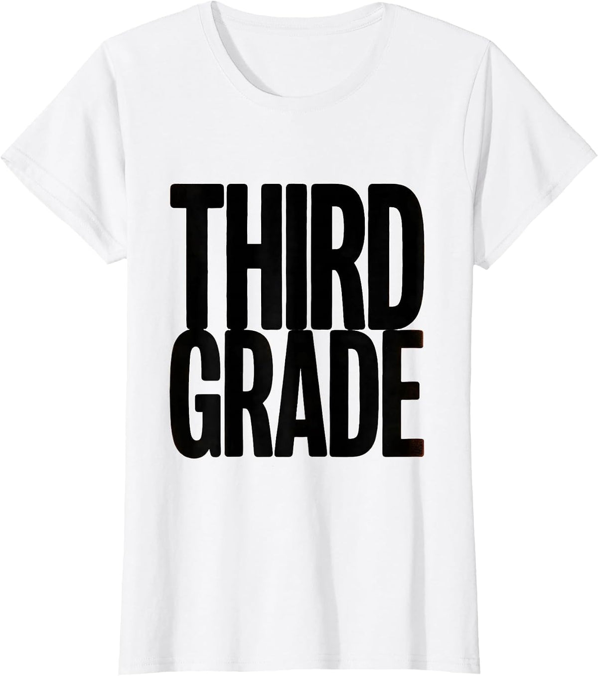 Women's Third Grade Wildflower Back To School Teacher Gift T-Shirt - White