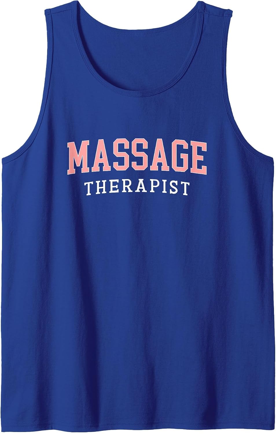 Massage Therapist LMT Licensed Massage Therapist Tank Top - Royal Blue