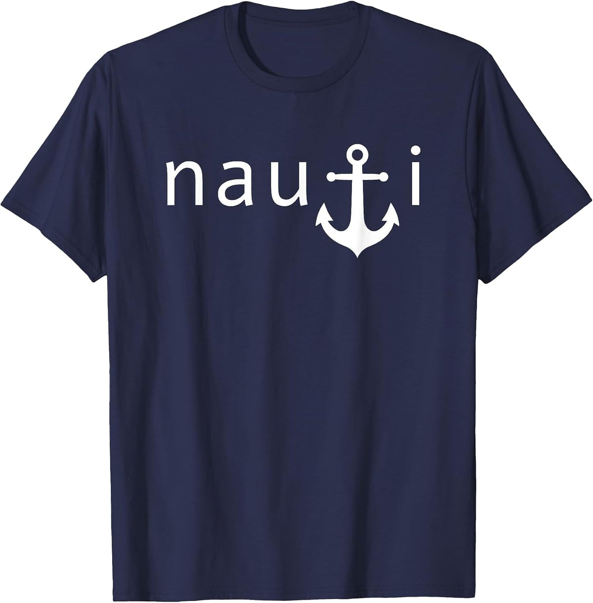 Funny Nautical Sailor Navy T-Shirt - Navy Blue