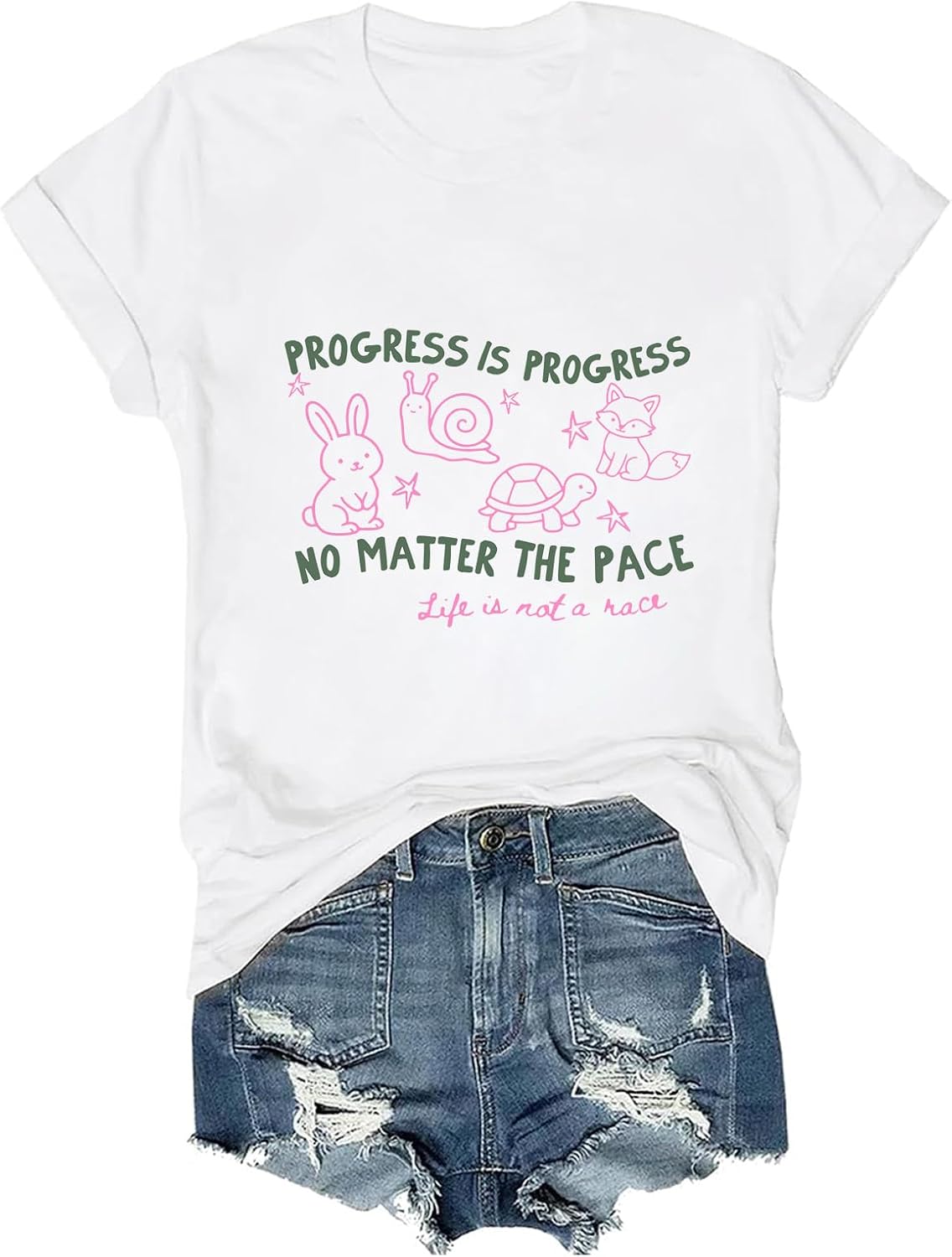 Progress is Progress Shirt SPED Teacher T-Shirt Unisex - White