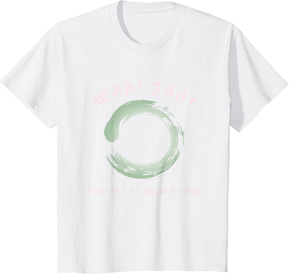 Wabi Sabi Zen Buddhism Philosophy T-Shirt T-Shirt - White
