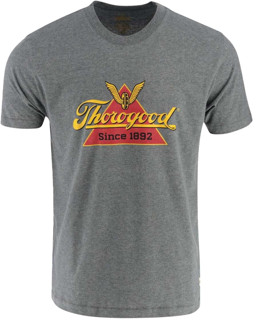 Thorogood Mens Classic Logo Short Sleeve T-Shirt - Dry Heather Gray