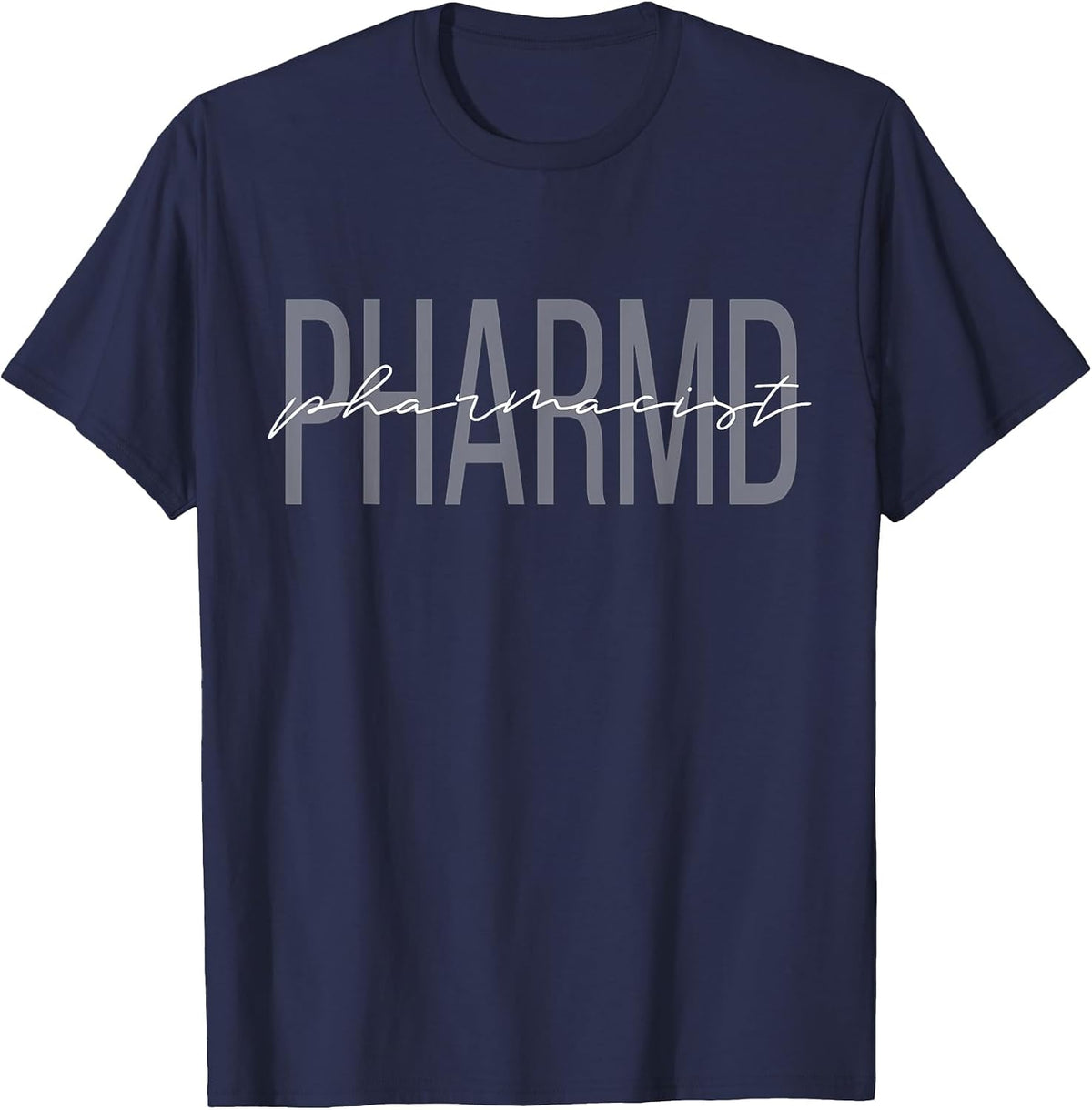 Pharmacist Life Professional Student PharmD T-Shirt - Navy Blue