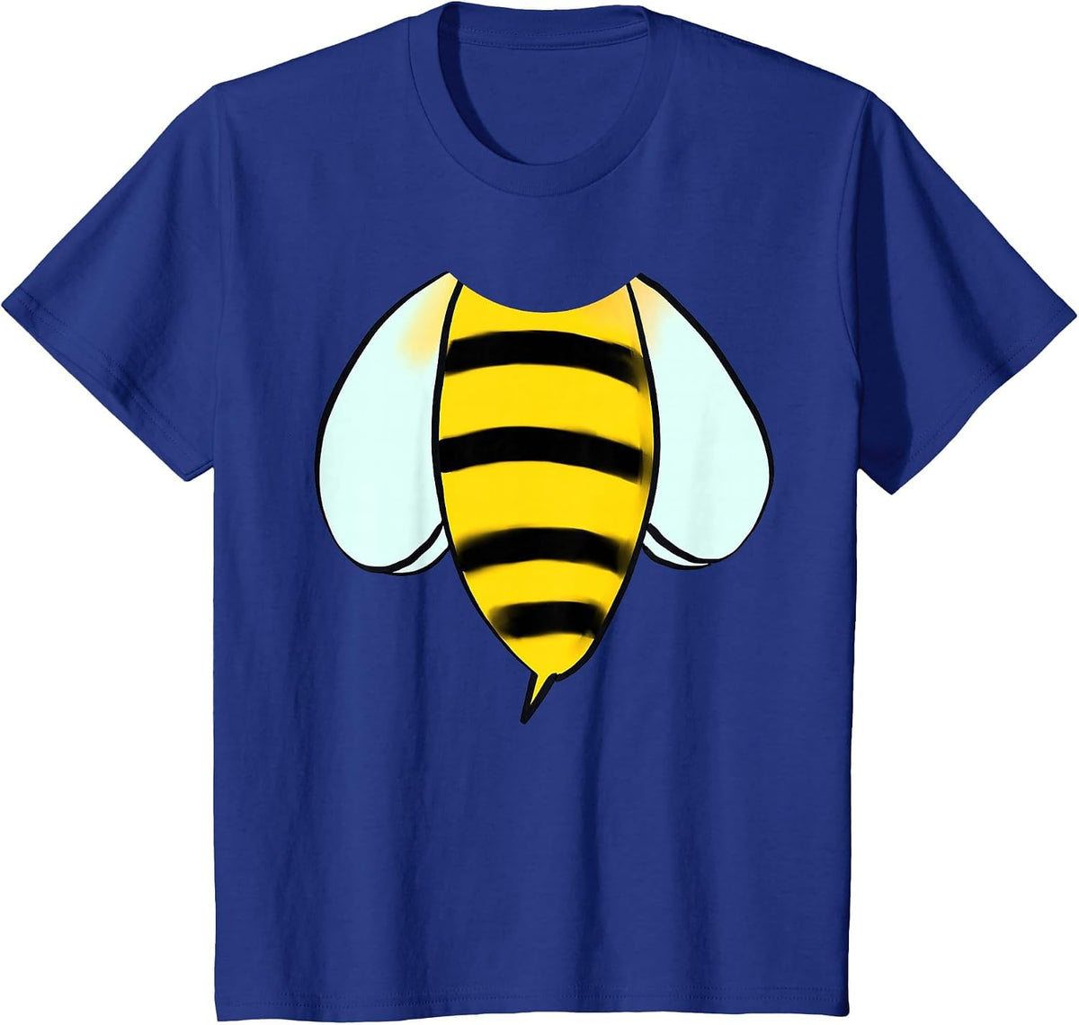 Bee Halloween Costume T-Shirt - Cute Bumblebee Insect Outfit T-Shirt - Royal Blue