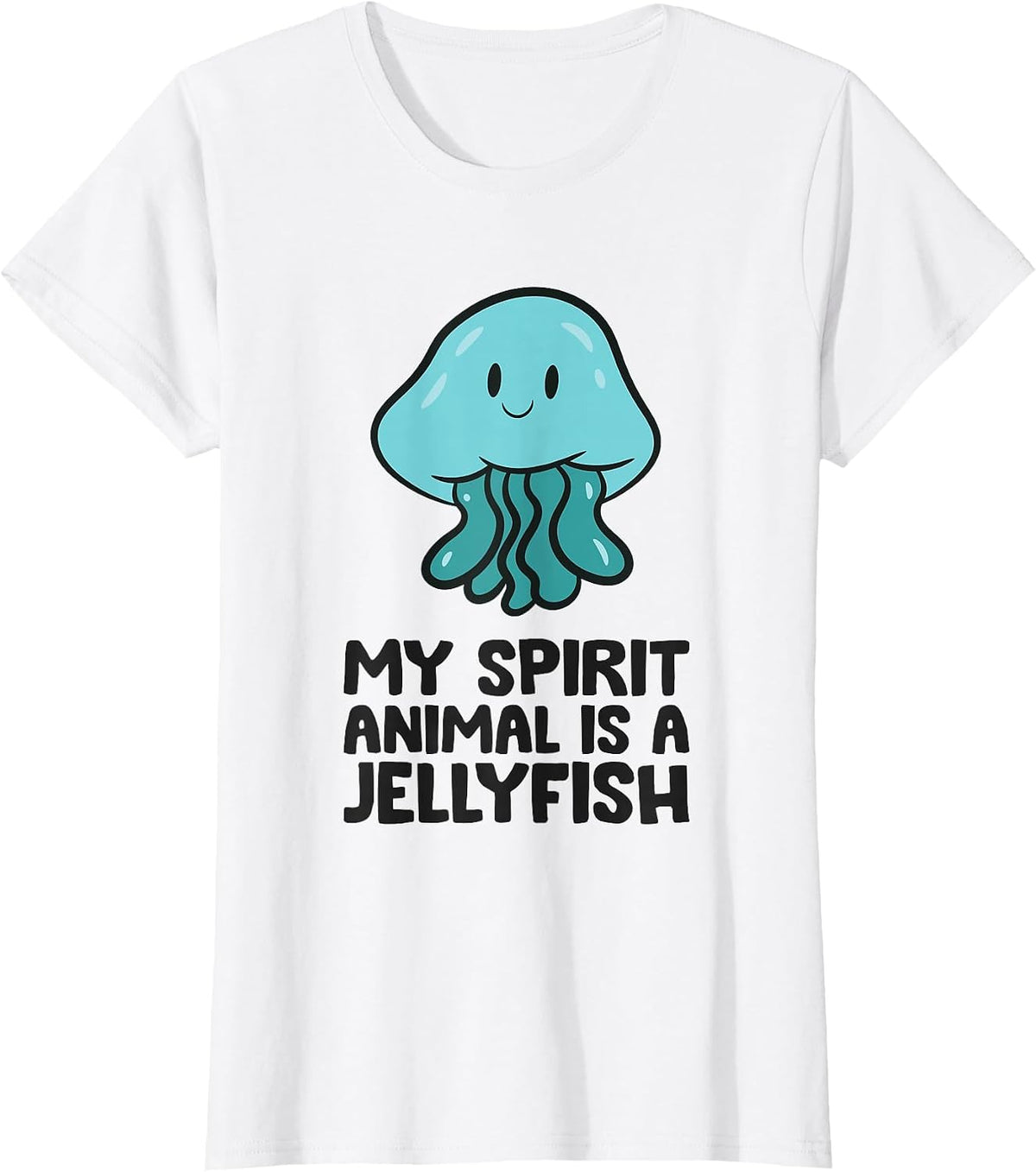 My Spirit Animal is A Jellyfish T-Shirt - White
