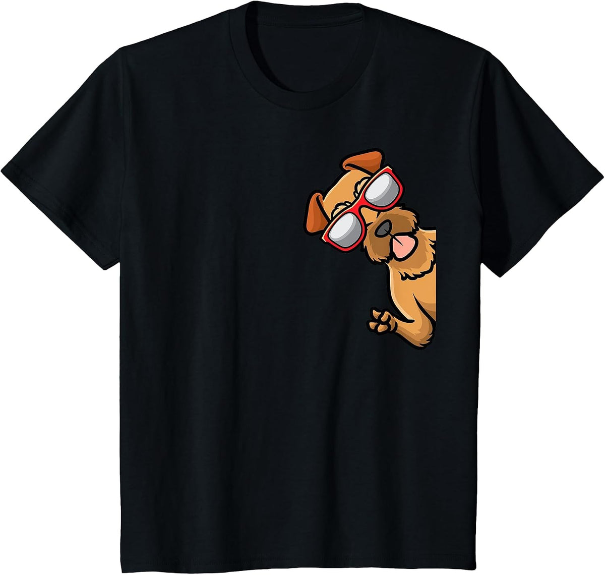 Irish Terrier Dog T-Shirt - Black