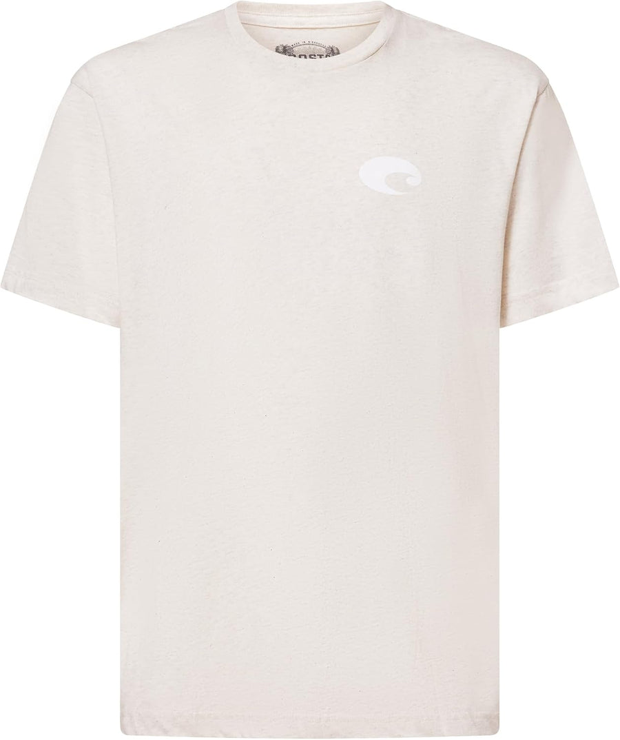 Costa Del Mar Men's Americana Sail T-Shirt - Natural Heather