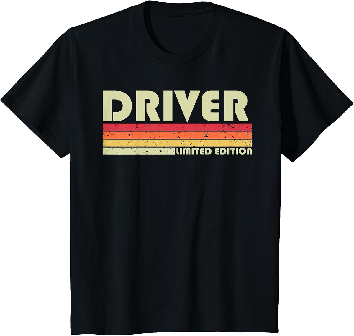 Driver Funny Job Title Profession Birthday Worker Idea T-Shirt - Black
