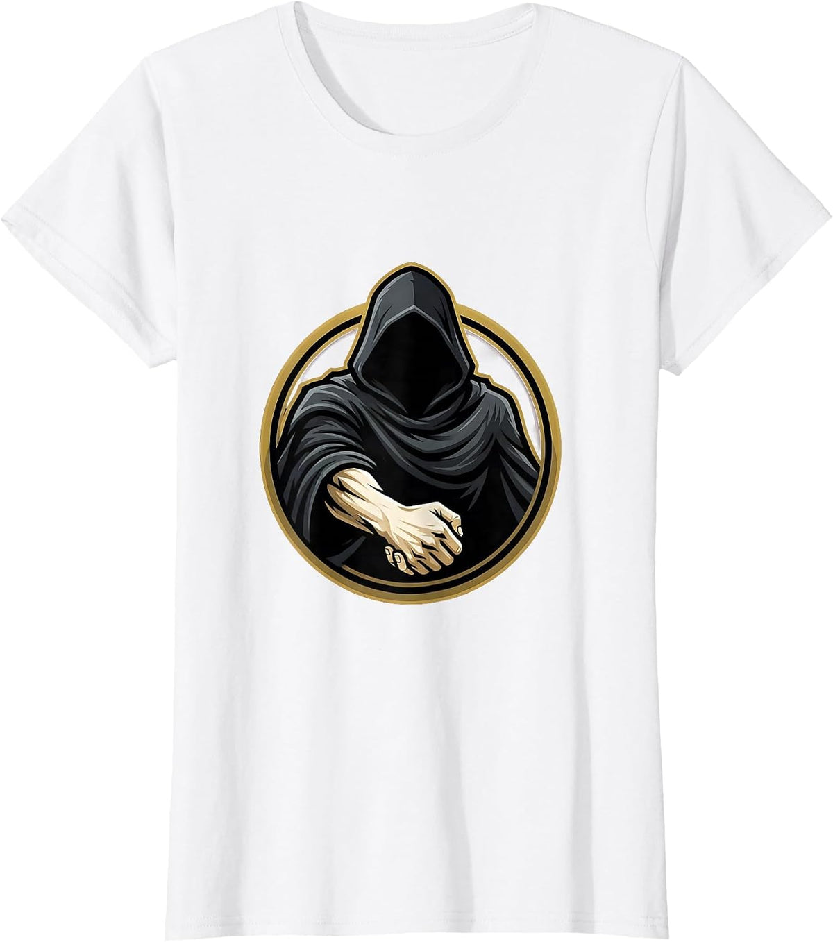I Cant But I Know A Guy Hooded Figure Handshake T-Shirt - White