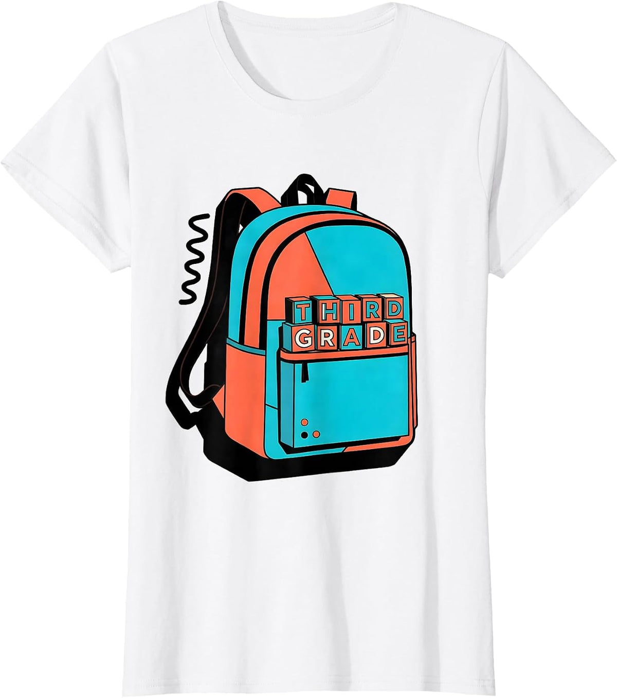 Third Grade Memphis Postmodern Teacher Back To School T-Shirt - White