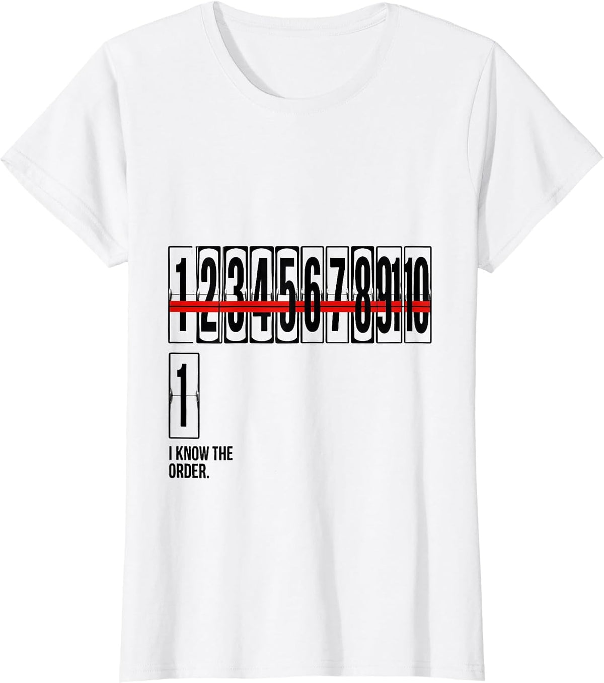 I Know The Order Funny Mechanic Garage Car Guy Humor T-Shirt - White