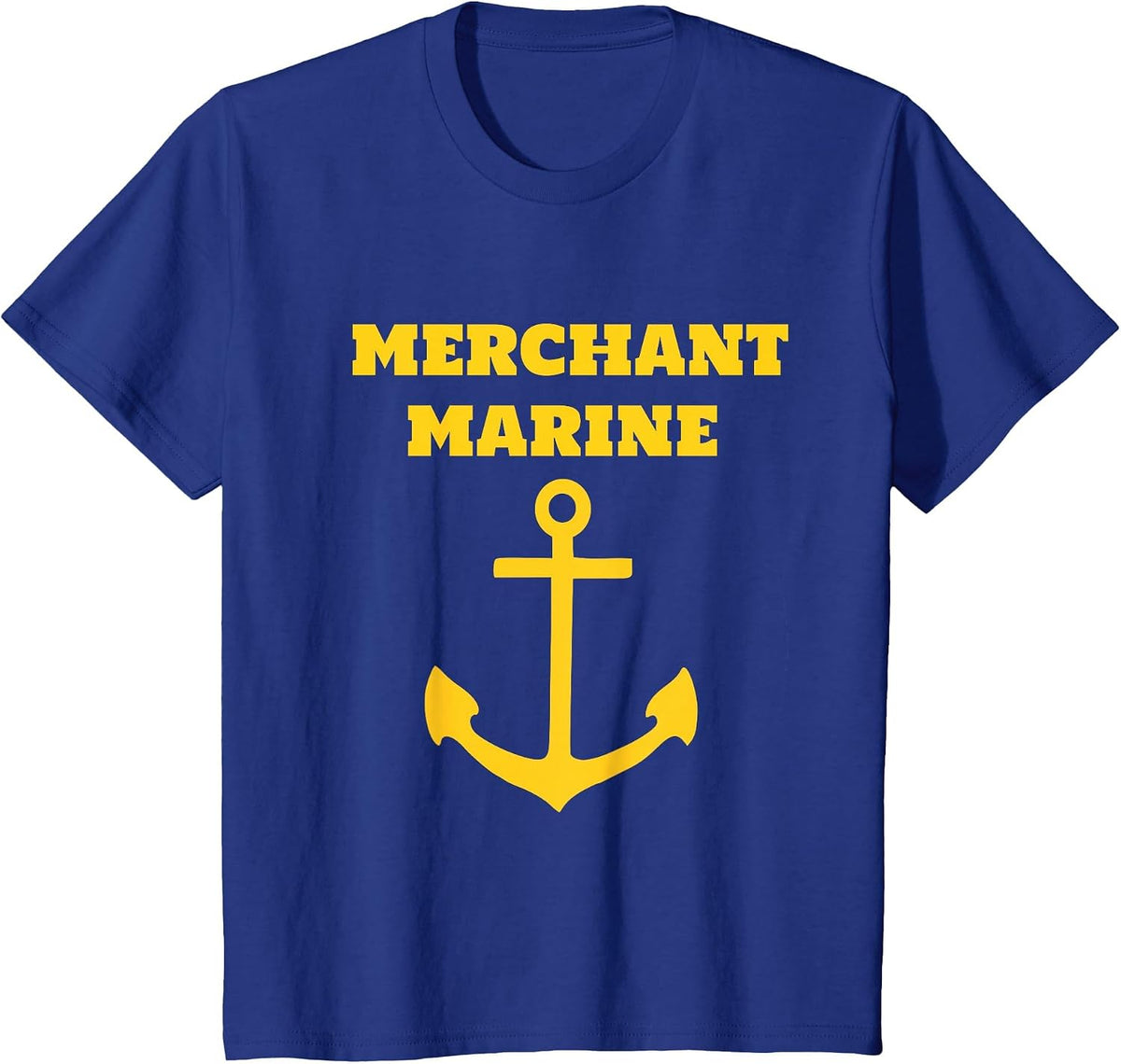 Merchant Marine T-Shirt - Royal Blue