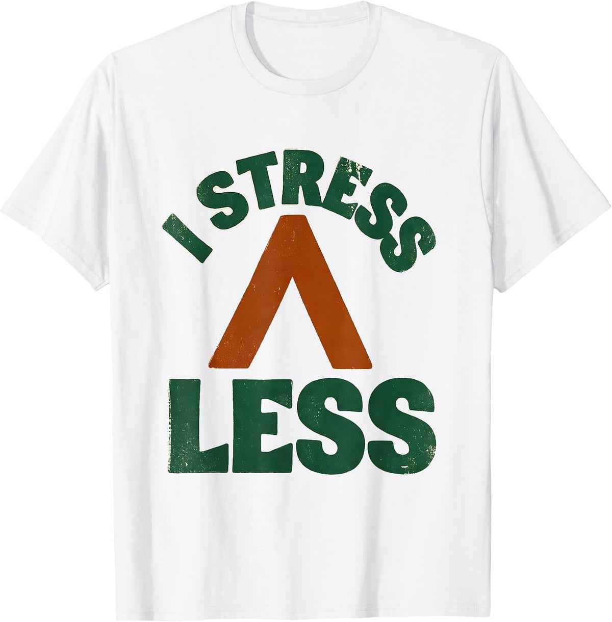 Men's I Stress Less Vintage Dyslexia Awareness Reading Teacher T-Shirt - White