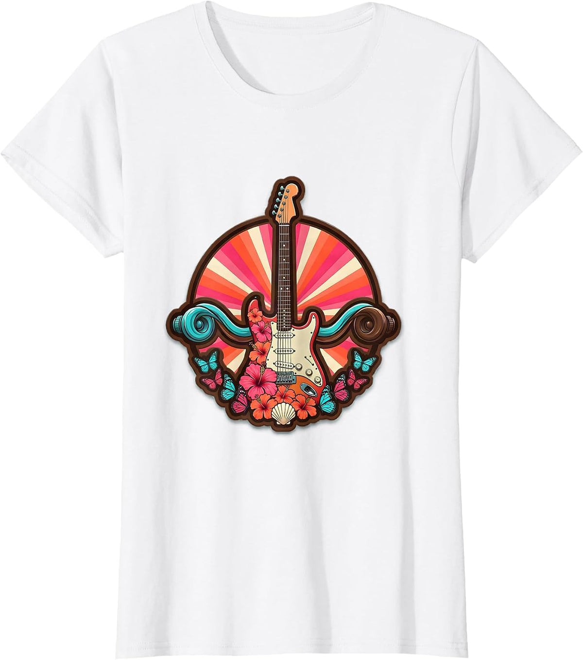 Women's 2000s Garage Band Kids Jamming in Basement T-Shirt - White