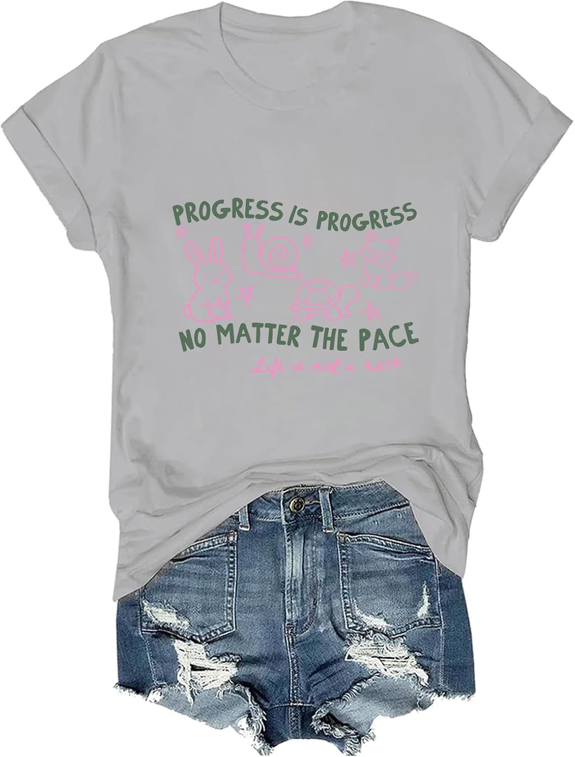 Progress is Progress Shirt SPED Teacher T-Shirt Unisex - Grey