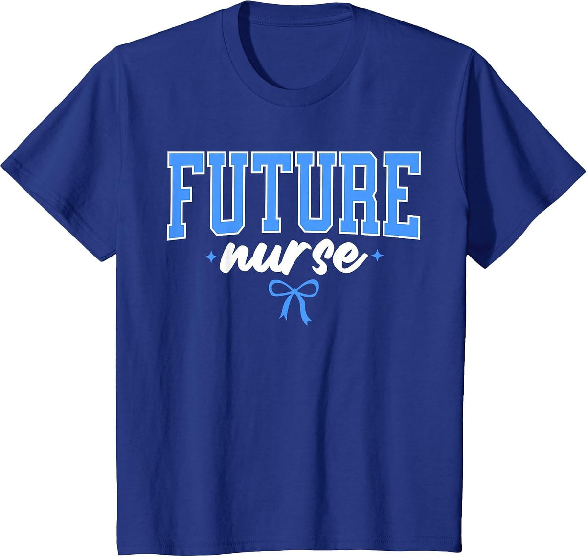 Future Nurse Nursing School Student Women Nurse in Progress T-Shirt - Royal Blue