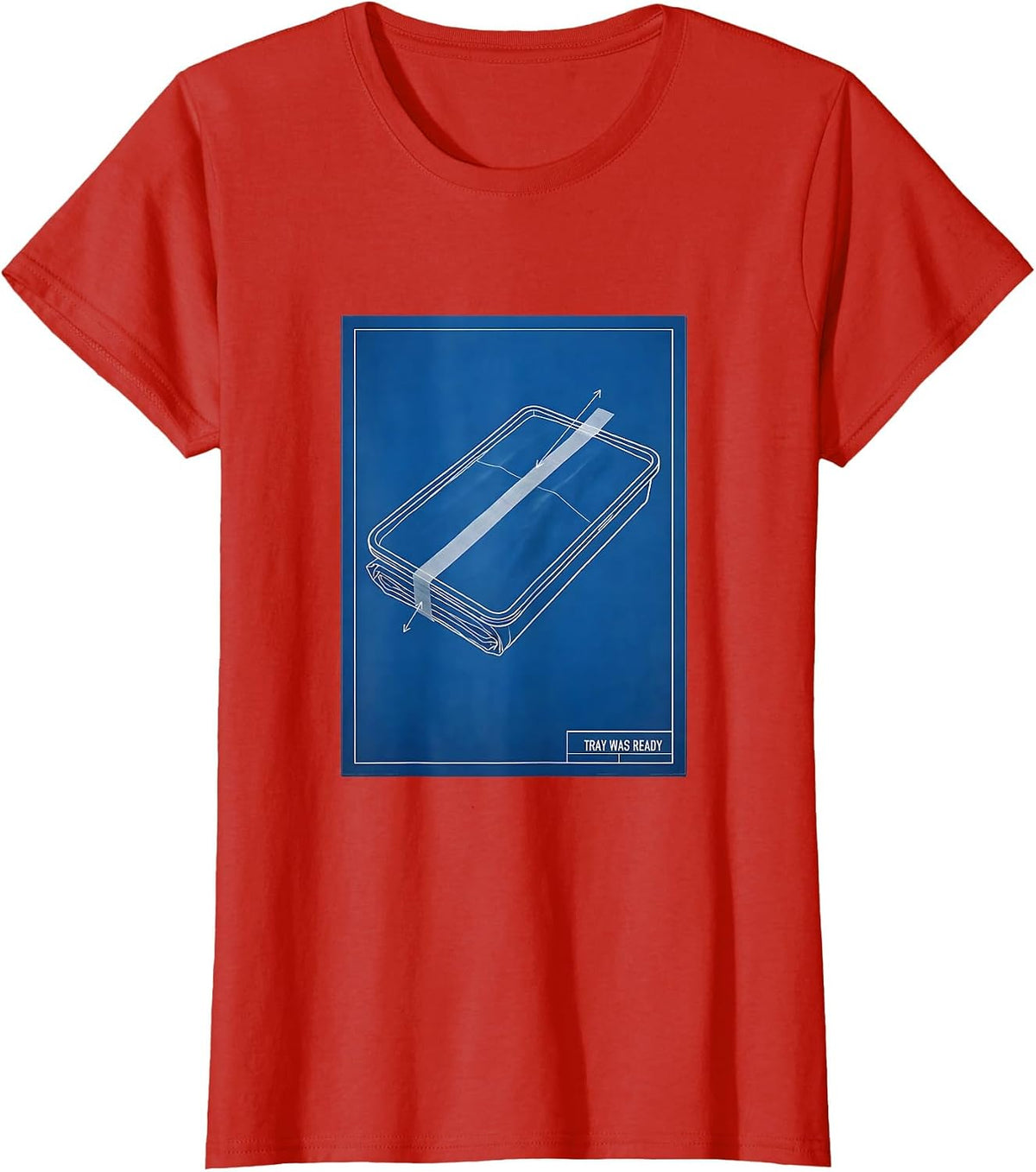 Tray Was Ready Funny Surgical Tech Scrub Tech Gift T-Shirt - Red