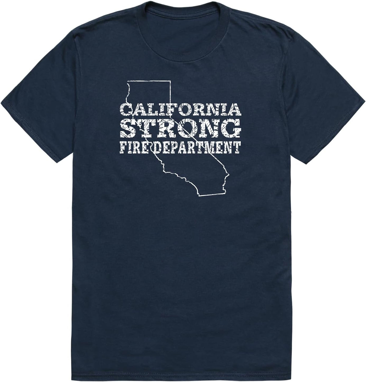 Rapiddominance Distressed Tee Strong 4 - Navy