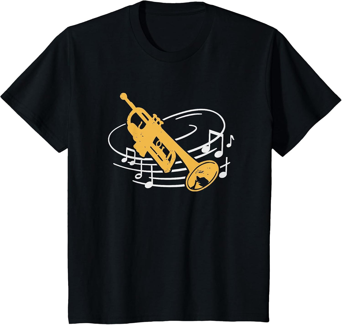 Trumpet Orchestra Trumpeter Musician Trumpet T-Shirt - Black