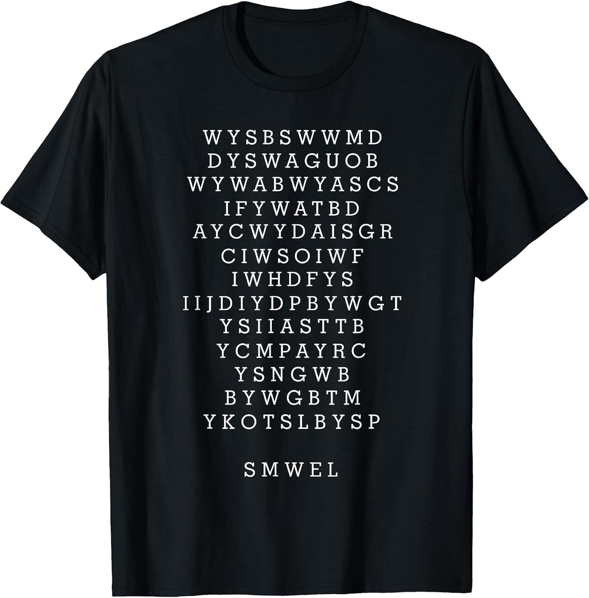 Smallest Man Bridge T-Shirt - Black