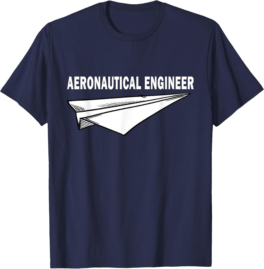 Aerospace Engineer Student Aerospace Engineering Graduation T-Shirt - Navy Blue