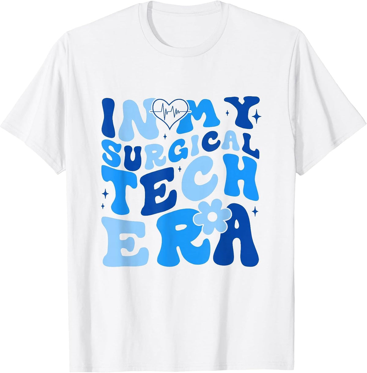 in My Surgical Tech Era - Surgical Technologist Surg Tech T-Shirt - White