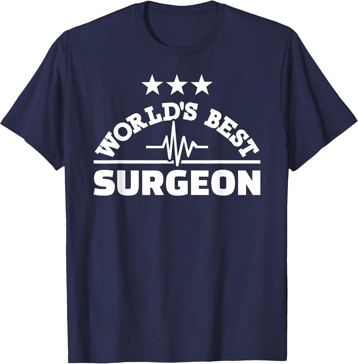 World's Best Surgeon T-Shirt - Navy Blue