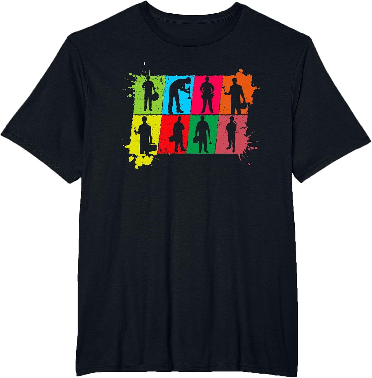 Pipefitter Pipe Plumber Plumbing T-Shirt - Black