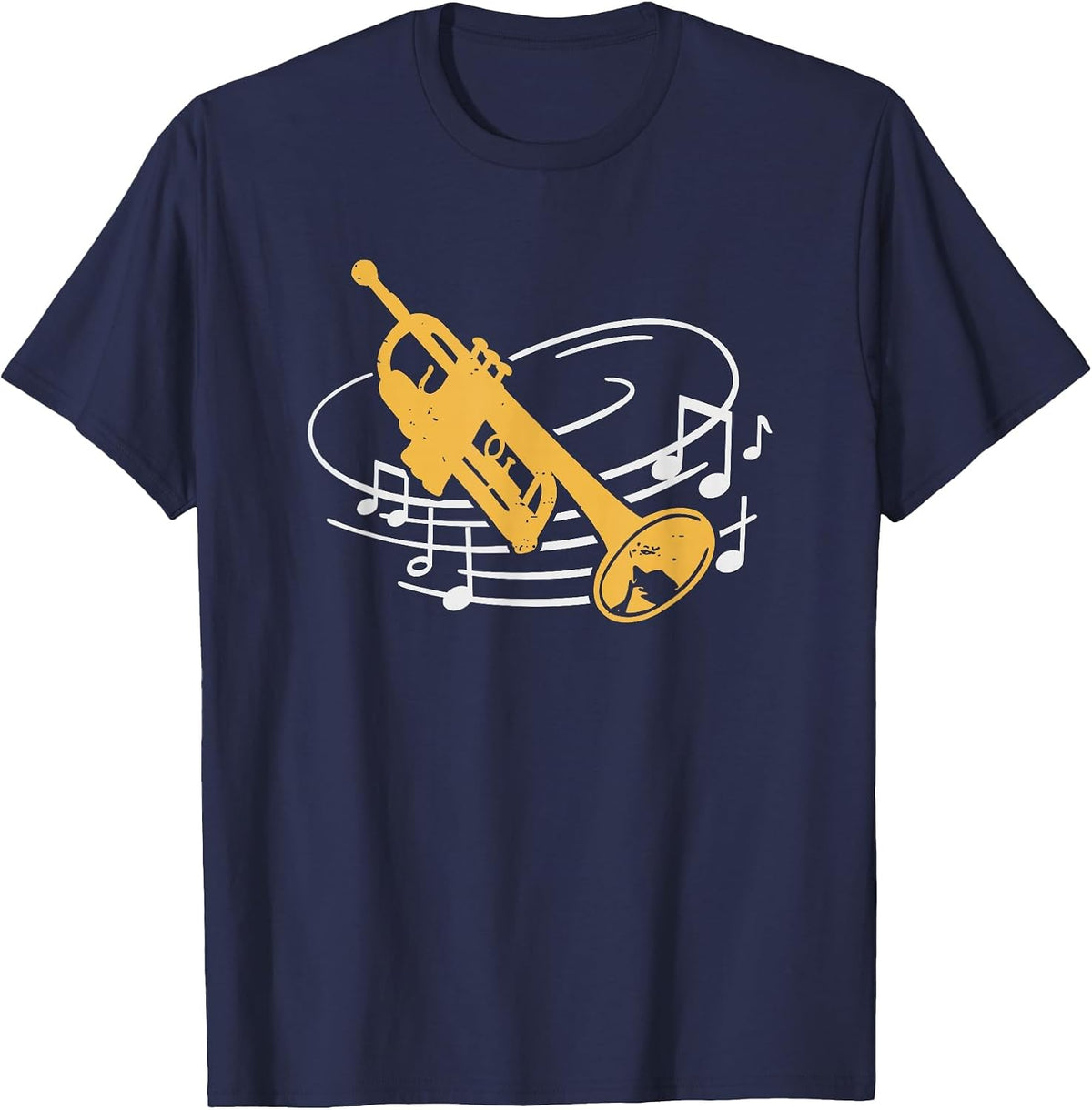 Trumpet Orchestra Trumpeter Musician Trumpet T-Shirt - Navy Blue