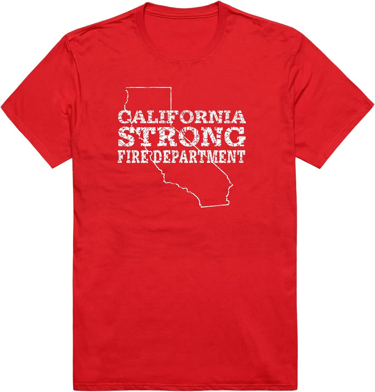 Rapiddominance Distressed Tee Strong 4 - Red