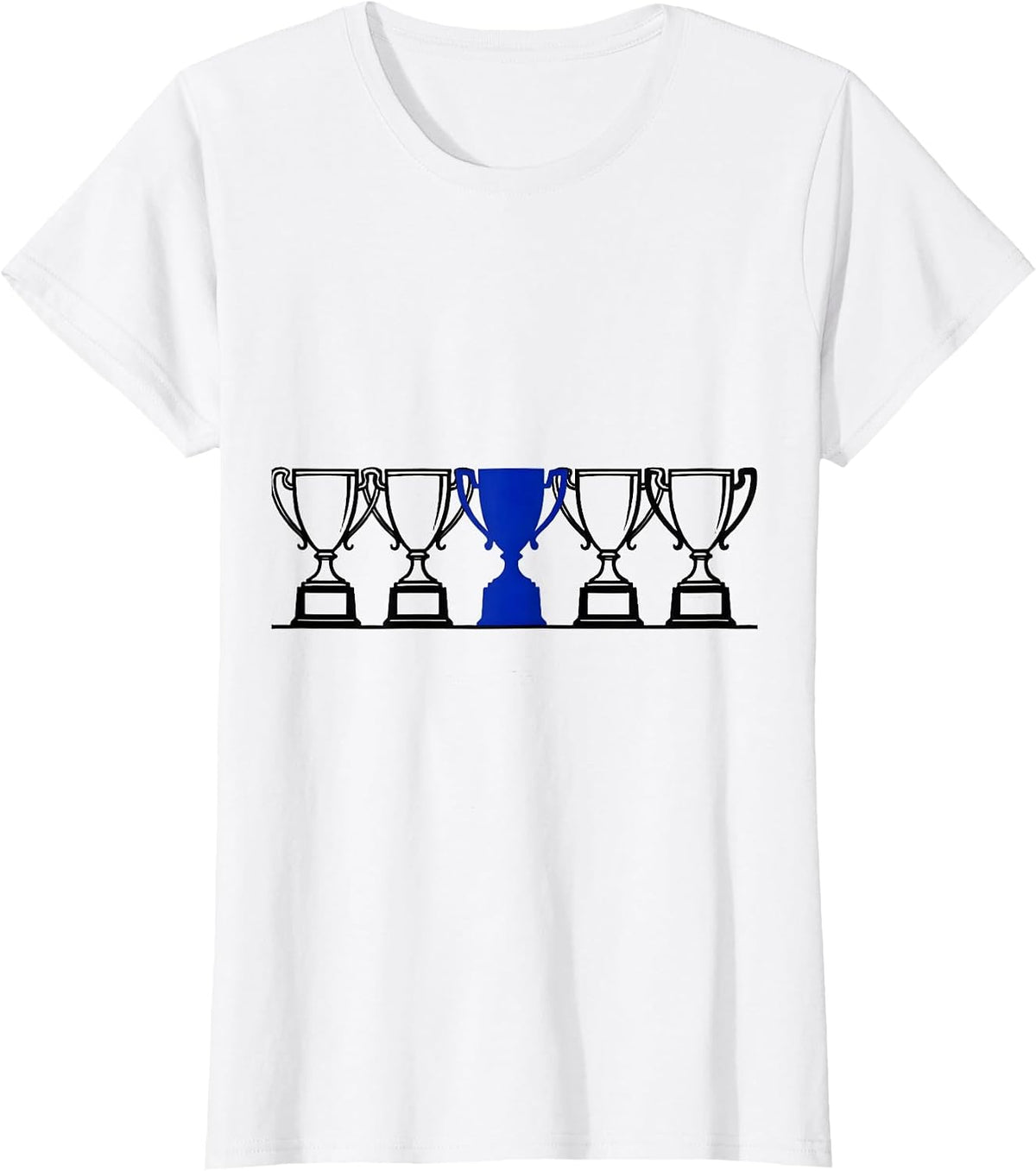 Women's Favorite Son In Law Trophy Cup Humor T-Shirt - White