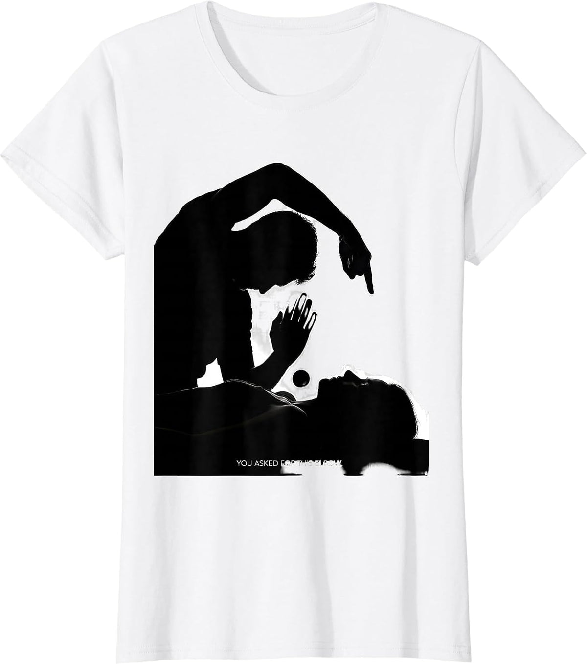 Women's You Asked For This Elbow Funny Massage Therapist LMT Gift T-Shirt - White