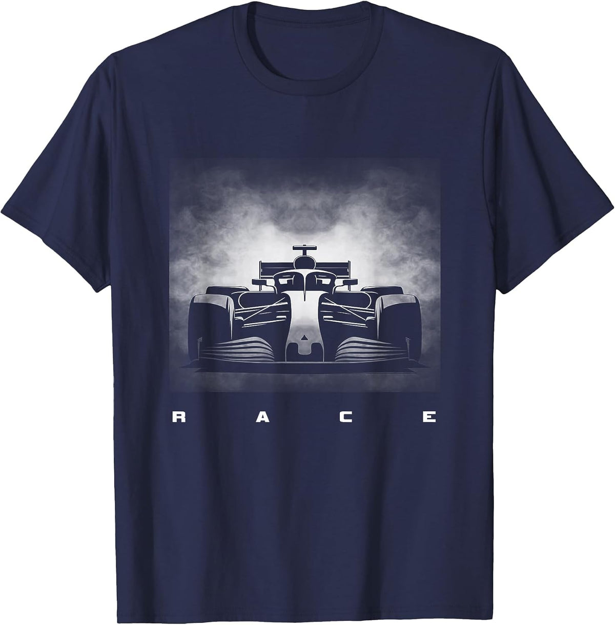 Racing Cars T-Shirt - Navy Blue