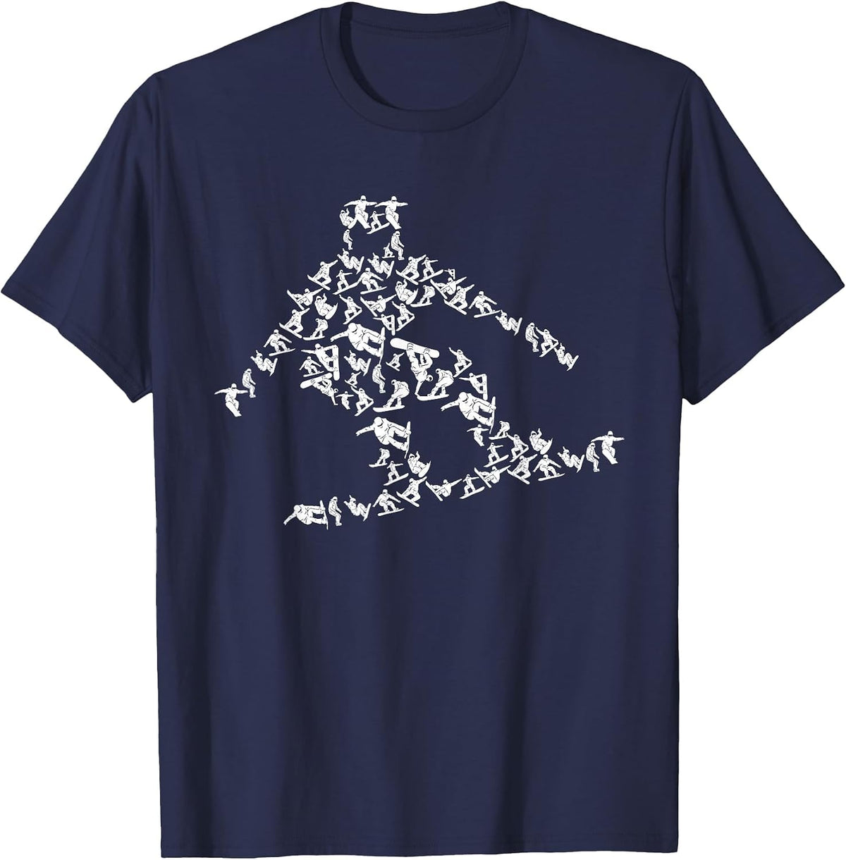 Snowbording Present Funny Snowboard Sport Cold Snowboarder T-Shirt - Navy Blue
