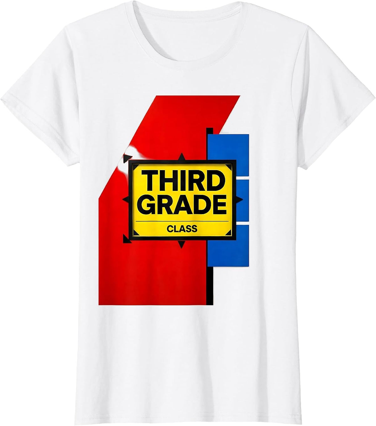 Third Grade Class Team Back to School Student Teacher T-Shirt - White